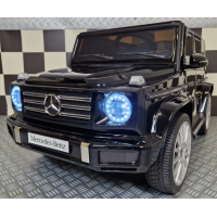 Elektriskā rotaļu mašīna Mercedes G500 V12 melns C4K627