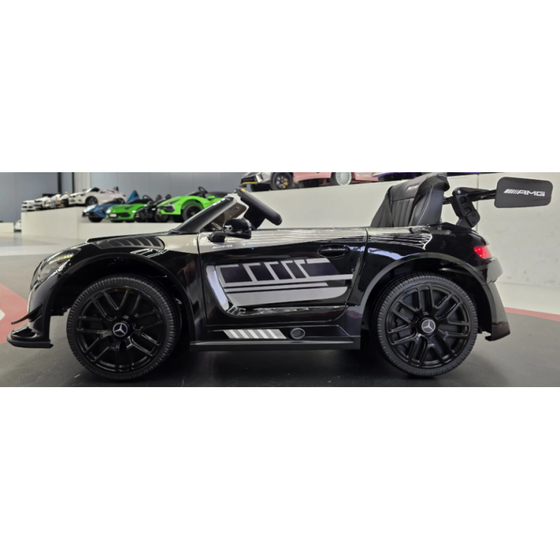 Elektriskā rotaļu mašīna Mercedes AMG GT3 12V melna C4K033
