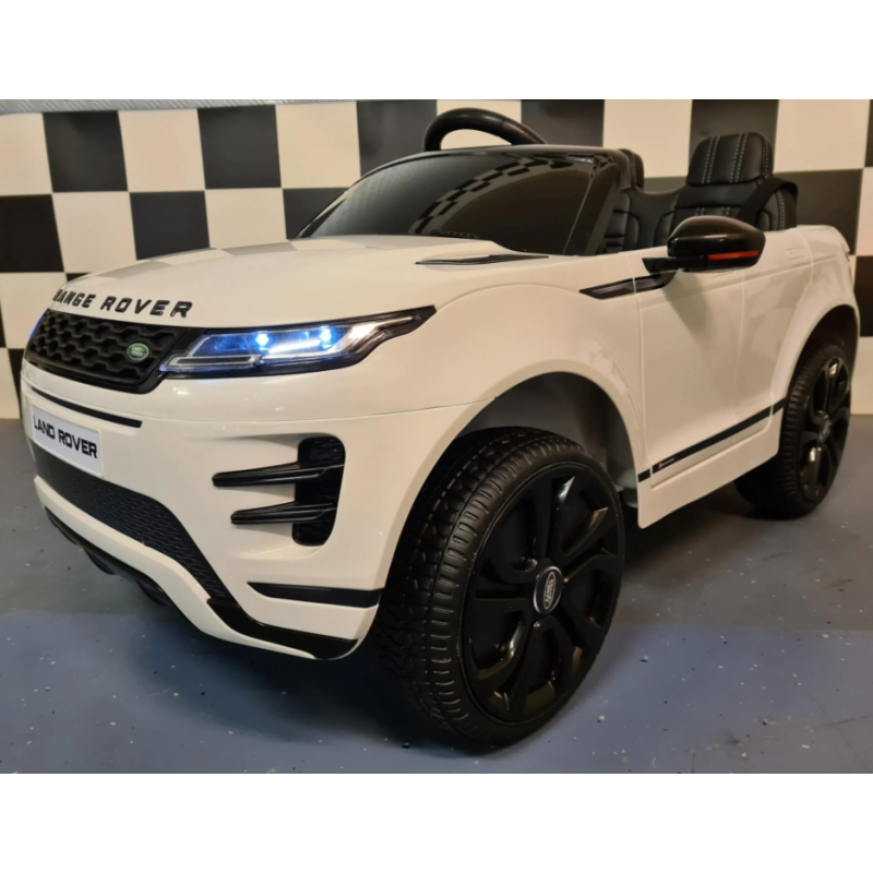 Elektriskā rotaļu mašīna Range Rover Evoque 4x4 balts C4K0099 