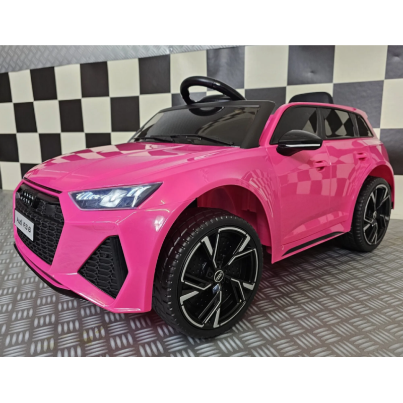 Elektriskā rotaļu mašīna Audi RS6 rose C4K2118