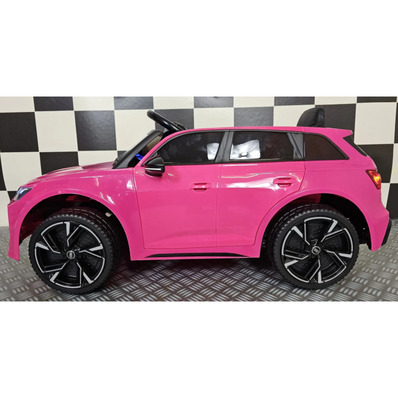 Elektriskā rotaļu mašīna Audi RS6 rose C4K2118