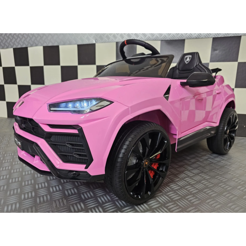 Elektriskā rotaļu mašīna Lamborghini Urus 12V rozā C4K0923 