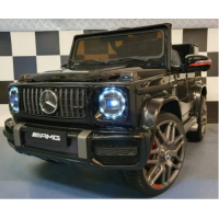 Elektriskā rotaļu mašīna Mercedes AMG G63 melna C4K0002
