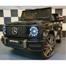 Elektriskā rotaļu mašīna Mercedes AMG G63 melna C4K0002