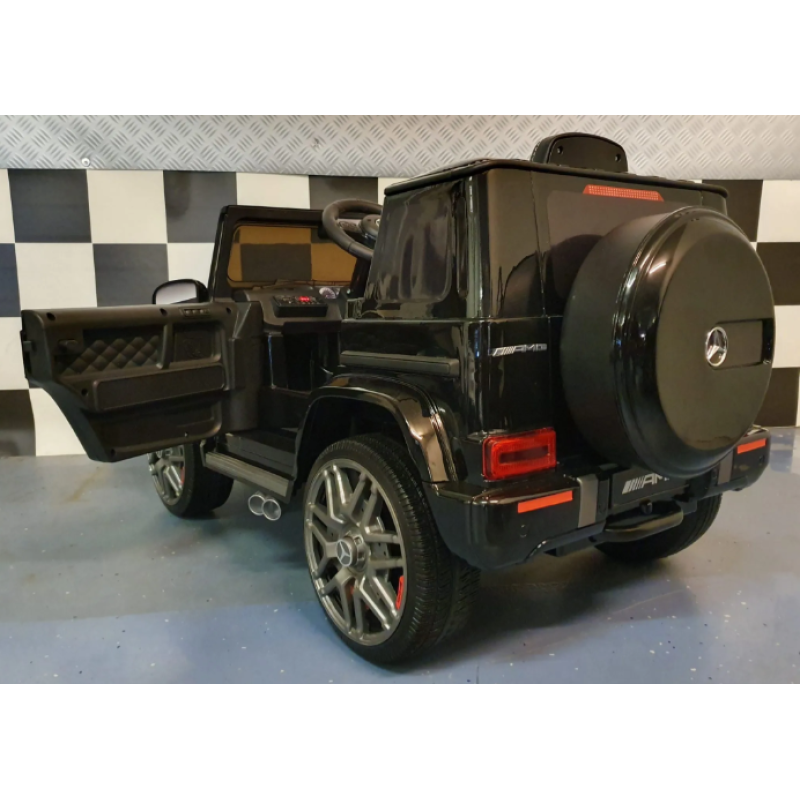 Elektriskā rotaļu mašīna Mercedes AMG G63 melna C4K0002