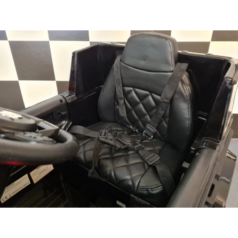 Elektriskā rotaļu mašīna Mercedes AMG G63 melna C4K0002