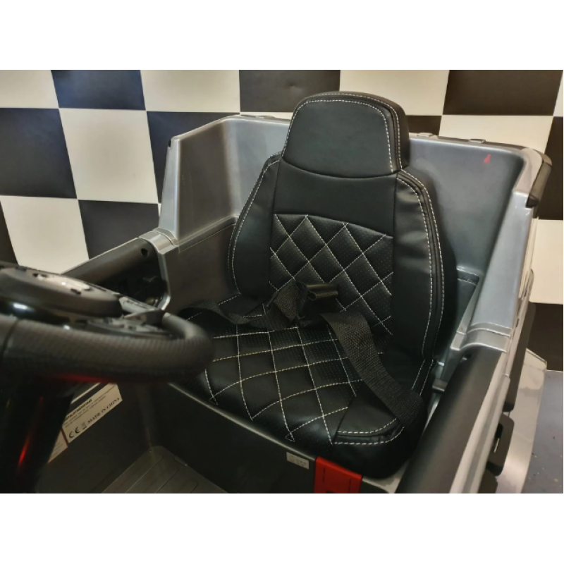 Elektriskā rotaļu mašīna Mercedes AMG G63 pelēka C4K0002