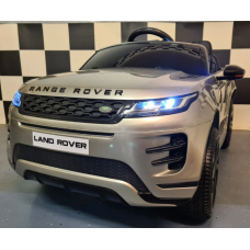 Elektriskā rotaļu mašīna Range Rover Evoque 4x4 pelēka C4K0099 