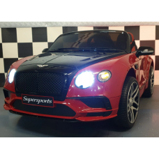 Electric toy car Bentley Continental black red C4K1155 