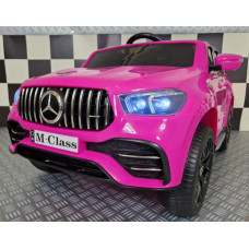 Elektriskā rotaļu mašīna Mercedes GLE 53 AMG 4x4 rozā C4K166