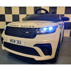 Elektriskā rotaļu mašīna Range Rover Velar balta C4K2088 