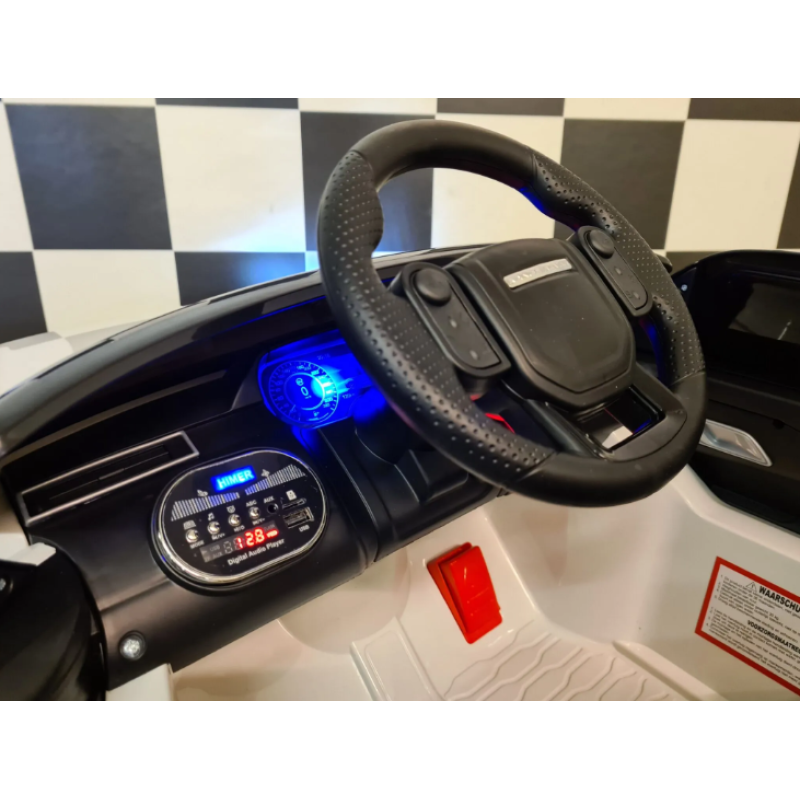 Elektriskā rotaļu mašīna Range Rover Velar balta C4K2088 