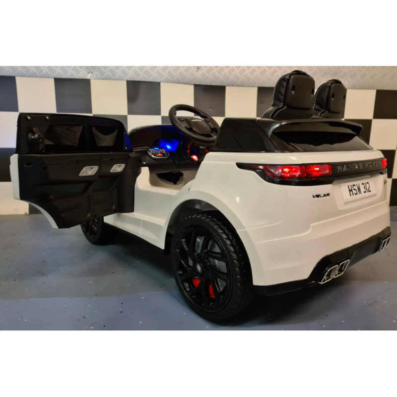 Elektriskā rotaļu mašīna Range Rover Velar balta C4K2088 