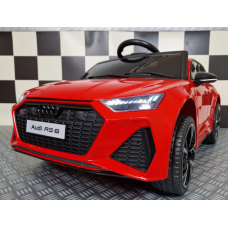 Elektriskā rotaļu mašīna Audi RS6 sarkana C4K2118