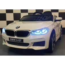 Elektriskā rotaļu mašīna BMW GT balta C4K2164