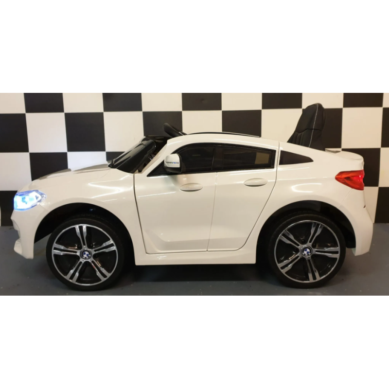 Elektriskā rotaļu mašīna BMW GT balta C4K2164