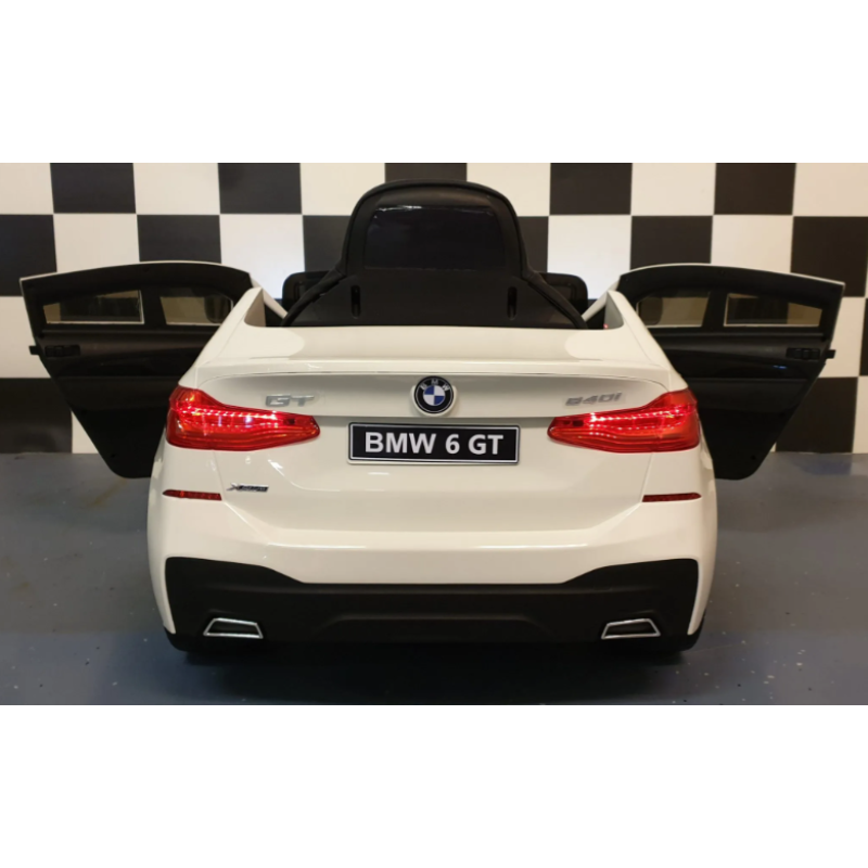 Elektriskā rotaļu mašīna BMW GT balta C4K2164