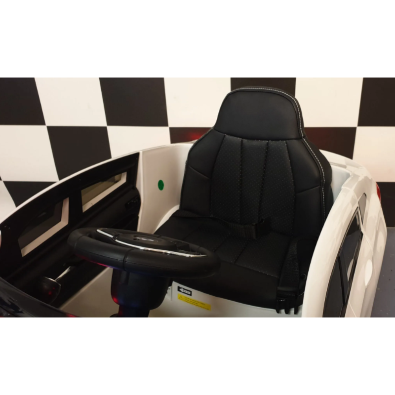 Elektriskā rotaļu mašīna BMW GT balta C4K2164