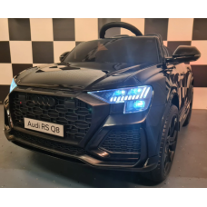 Elektriskā rotaļu mašīna Audi Q8 melna C4K518