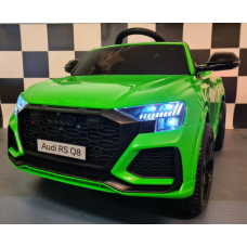 Elektriskā rotaļu mašīna Audi Q8 zaļa C4K518