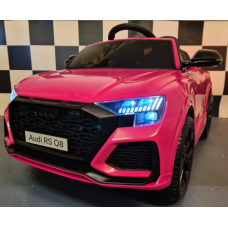 Elektriskā rotaļu mašīna Audi Q8 rozā C4K518