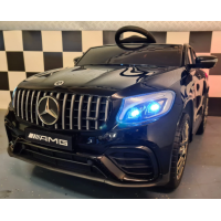 Elektriskā rotaļu mašīna Mercedes GLC63 AMG 12V melna C4K5688 