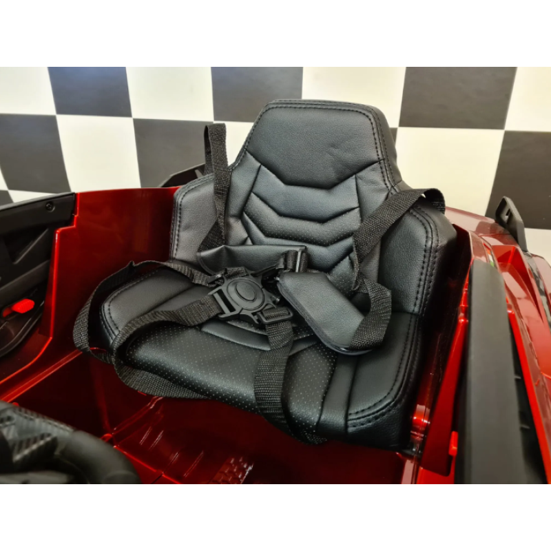 Elektriskā rotaļu mašīna Lamborghini Sian balta C4K6388 