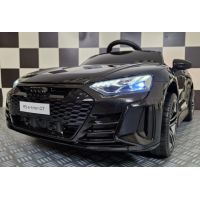 Elektriskā rotaļu mašīna Audi E-Tron GT melna C4K6888 