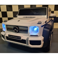 Elektriskā rotaļu mašīna Mercedes Maybach G650 balta C4KA100
