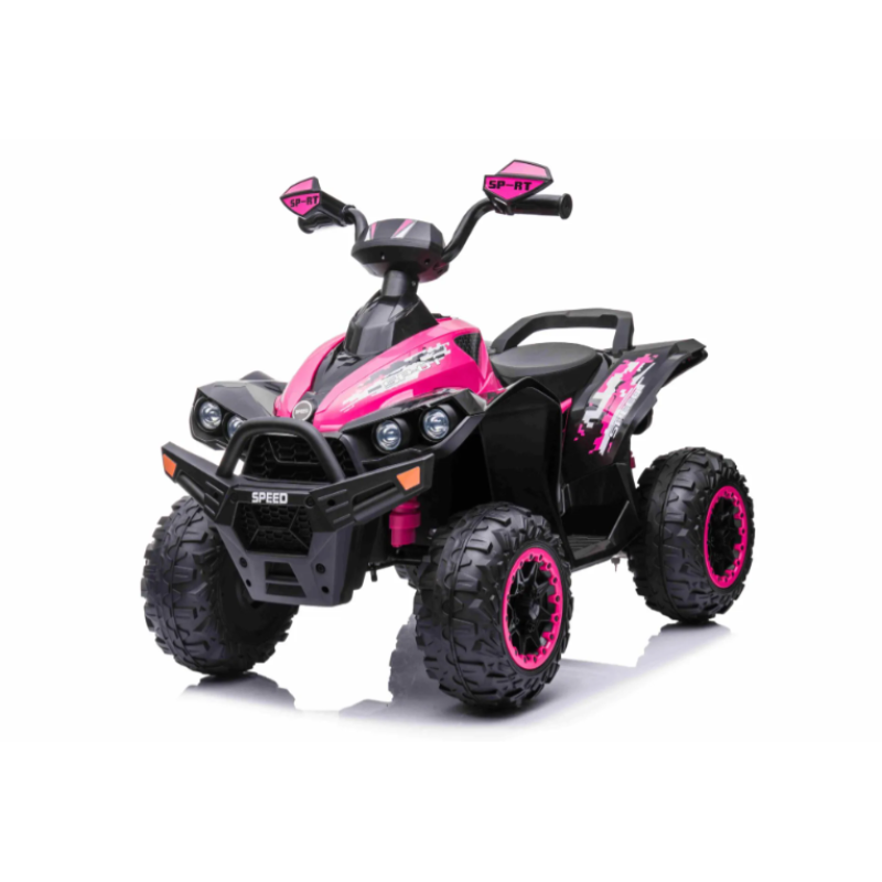 Elektriskais rotaļu kvadracikls Phyton rozā 12V C4K9962 