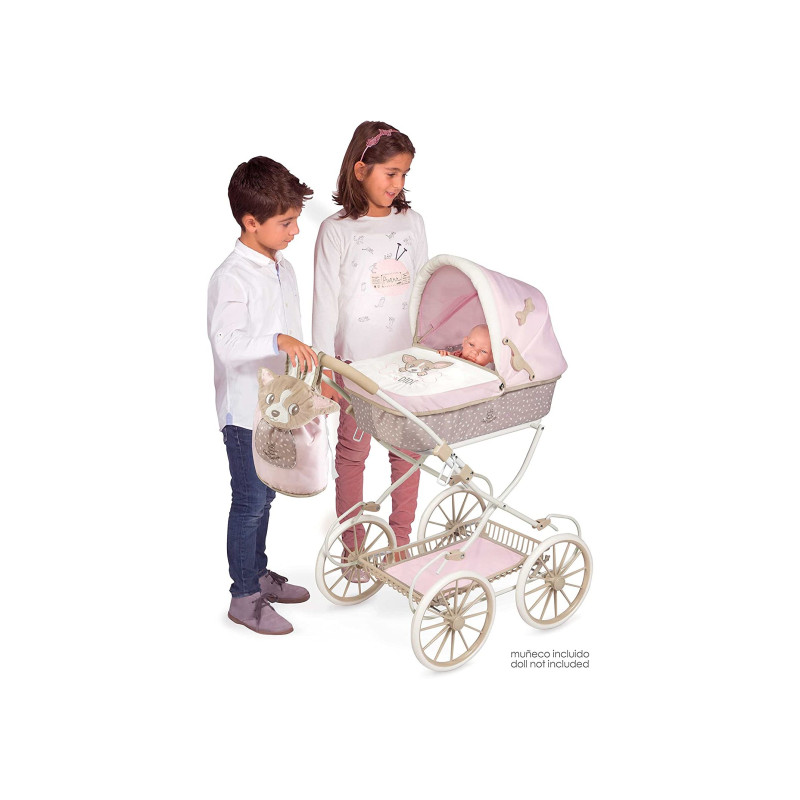 DeCuevas Toys Leļļu rati ar somu Reborn 81cm L80043