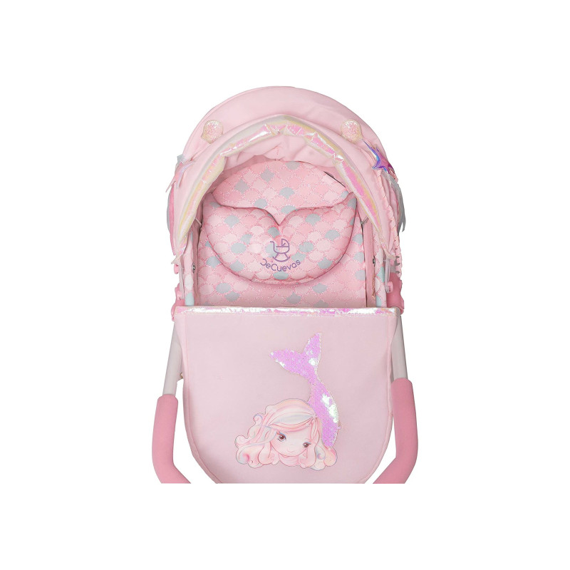 DeCuevas Toys Leļļu rati ar somu Ocean Fantasy L86041