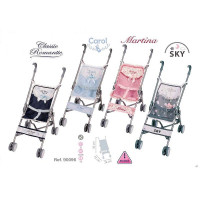 DeCuevas Toys Pastaigu leļļu rati 90096