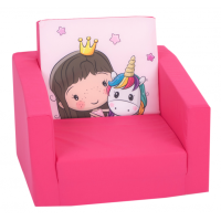 Delta Trade Mīksts izvelkams sēžamkrēsls bērniem DT5-2083