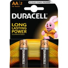 Duracell Батарейки DUR AA/2 Alkaline 2шт 30150002