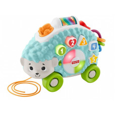 Fisher Price Attīstošā rotaļlieta ar skaņu Happy Shapes Hedgehog RU GJB14
