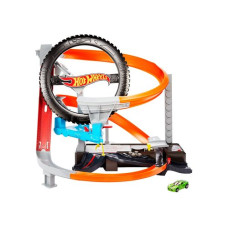 Hot Wheels City Hyper-Boost Tire Shop Playset GJL16