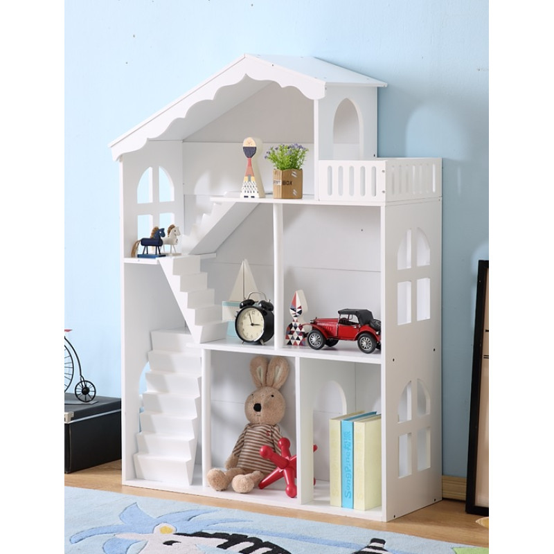 Lulilo Leļļu koka māja - plaukts 2 vienā Calla 116cm XXL KX5547