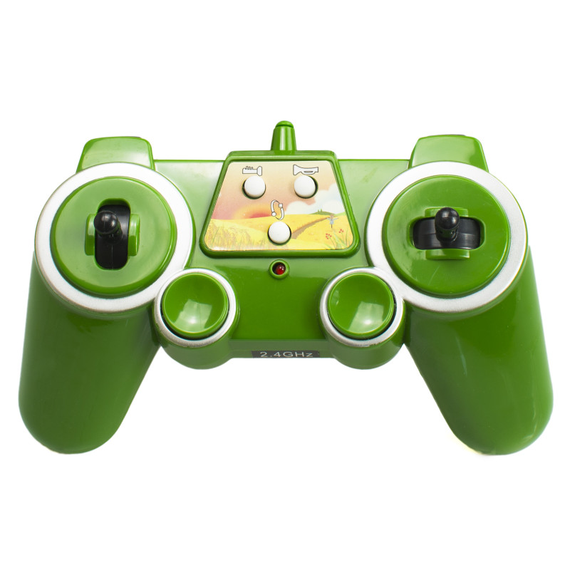 Radiovadāms traktors ar piekabi 1:16 KX7502