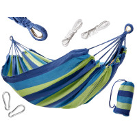 Piekarināmais šūpuļtīkls 200x150cm zils KX5977