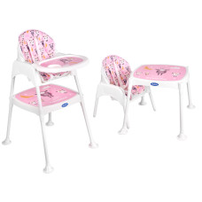 Guimo Barošanas krēsls 3 vienā rozā KX5317_3
