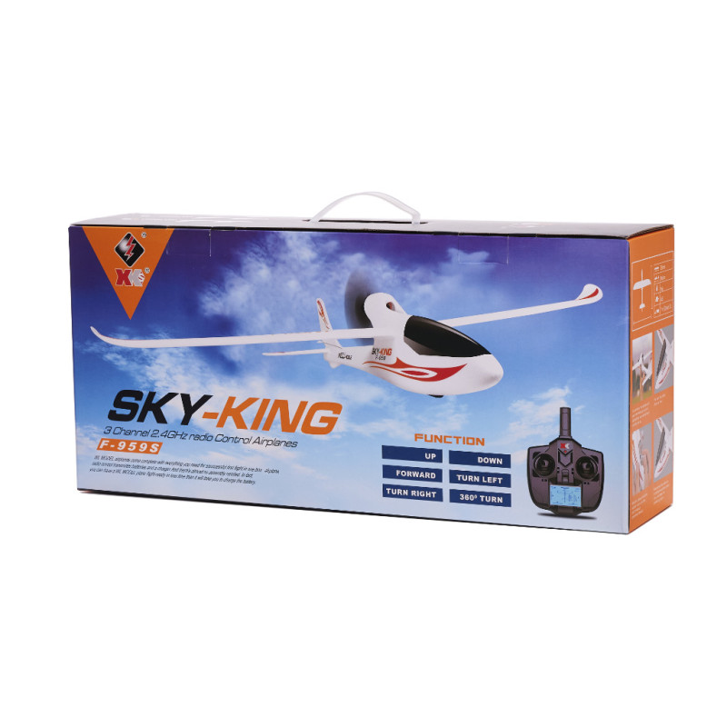 WL Toys Radiovadāma lidmašīna Sky King F959S KX9606