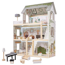 Lulilo doll wooden house Floro Boho LED with accessories KX5944