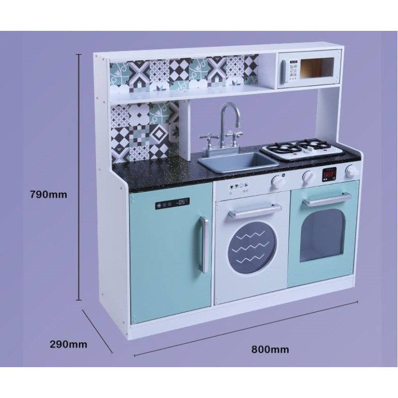 Gerardos Toys Leļļu koka virtuve Nora 66004