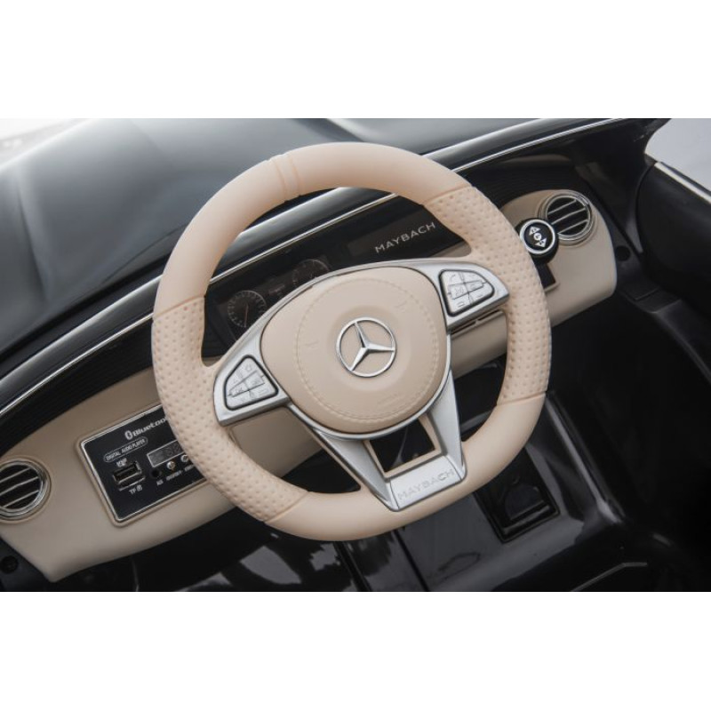 Elektriskā rotaļu mašīna Mercedes Maybach 12V melna 51221