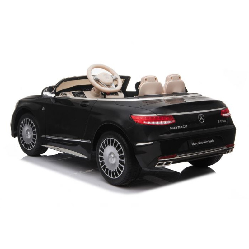Elektriskā rotaļu mašīna Mercedes Maybach 12V melna 51221