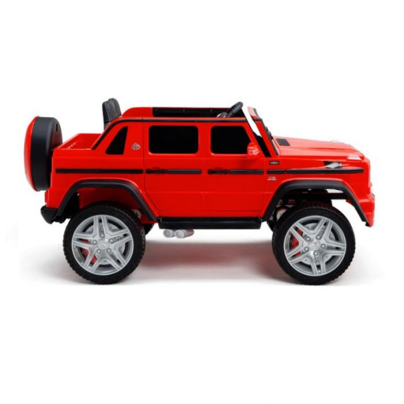 Elektriskā rotaļu mašīna Mercedes Maybach G650 12V sarkana 53802