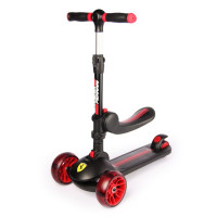 Ferrari Skrejritenis Twist 3W ar sēdekli melns 55718