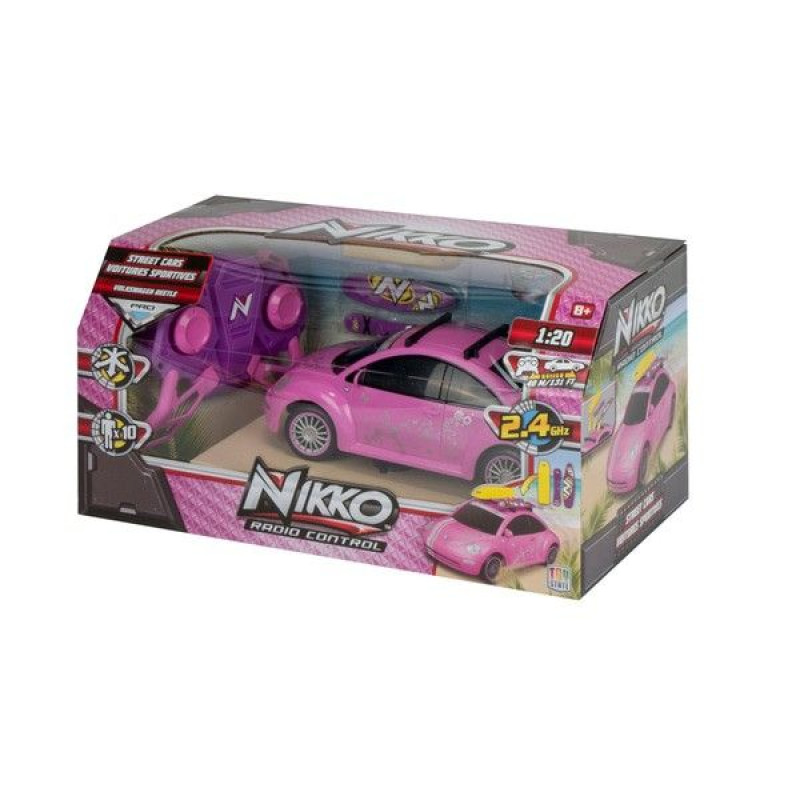 Nikko Radiovadāmā mašīna Volkswagen Beetle 1:20 52388