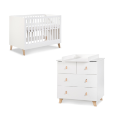 Klups Baby bed and chest of drawers set Noah